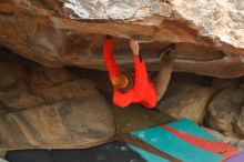 Bouldering in Hueco Tanks on 12/24/2019 with Blue Lizard Climbing and Yoga

Filename: SRM_20191224_1636470.jpg
Aperture: f/2.8
Shutter Speed: 1/250
Body: Canon EOS-1D Mark II
Lens: Canon EF 50mm f/1.8 II