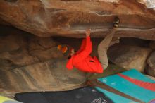 Bouldering in Hueco Tanks on 12/24/2019 with Blue Lizard Climbing and Yoga

Filename: SRM_20191224_1640050.jpg
Aperture: f/2.5
Shutter Speed: 1/250
Body: Canon EOS-1D Mark II
Lens: Canon EF 50mm f/1.8 II