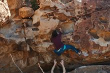 Bouldering in Hueco Tanks on 12/26/2019 with Blue Lizard Climbing and Yoga

Filename: SRM_20191226_1108190.jpg
Aperture: f/5.6
Shutter Speed: 1/250
Body: Canon EOS-1D Mark II
Lens: Canon EF 50mm f/1.8 II