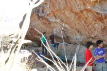 Bouldering in Hueco Tanks on 12/26/2019 with Blue Lizard Climbing and Yoga

Filename: SRM_20191226_1116390.jpg
Aperture: f/4.0
Shutter Speed: 1/250
Body: Canon EOS-1D Mark II
Lens: Canon EF 50mm f/1.8 II