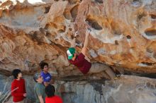 Bouldering in Hueco Tanks on 12/26/2019 with Blue Lizard Climbing and Yoga

Filename: SRM_20191226_1119370.jpg
Aperture: f/4.5
Shutter Speed: 1/250
Body: Canon EOS-1D Mark II
Lens: Canon EF 50mm f/1.8 II