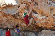 Bouldering in Hueco Tanks on 12/26/2019 with Blue Lizard Climbing and Yoga

Filename: SRM_20191226_1119400.jpg
Aperture: f/4.5
Shutter Speed: 1/250
Body: Canon EOS-1D Mark II
Lens: Canon EF 50mm f/1.8 II