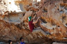 Bouldering in Hueco Tanks on 12/26/2019 with Blue Lizard Climbing and Yoga

Filename: SRM_20191226_1119430.jpg
Aperture: f/5.0
Shutter Speed: 1/250
Body: Canon EOS-1D Mark II
Lens: Canon EF 50mm f/1.8 II