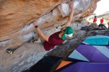 Bouldering in Hueco Tanks on 12/26/2019 with Blue Lizard Climbing and Yoga

Filename: SRM_20191226_1139370.jpg
Aperture: f/4.5
Shutter Speed: 1/320
Body: Canon EOS-1D Mark II
Lens: Canon EF 16-35mm f/2.8 L