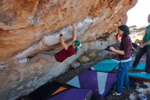 Bouldering in Hueco Tanks on 12/26/2019 with Blue Lizard Climbing and Yoga

Filename: SRM_20191226_1139440.jpg
Aperture: f/5.6
Shutter Speed: 1/320
Body: Canon EOS-1D Mark II
Lens: Canon EF 16-35mm f/2.8 L
