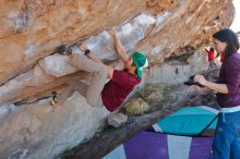 Bouldering in Hueco Tanks on 12/26/2019 with Blue Lizard Climbing and Yoga

Filename: SRM_20191226_1139460.jpg
Aperture: f/5.0
Shutter Speed: 1/320
Body: Canon EOS-1D Mark II
Lens: Canon EF 16-35mm f/2.8 L