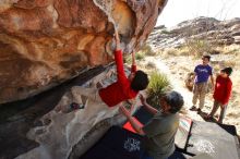 Bouldering in Hueco Tanks on 12/26/2019 with Blue Lizard Climbing and Yoga

Filename: SRM_20191226_1144440.jpg
Aperture: f/7.1
Shutter Speed: 1/320
Body: Canon EOS-1D Mark II
Lens: Canon EF 16-35mm f/2.8 L
