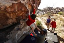 Bouldering in Hueco Tanks on 12/26/2019 with Blue Lizard Climbing and Yoga

Filename: SRM_20191226_1144530.jpg
Aperture: f/9.0
Shutter Speed: 1/320
Body: Canon EOS-1D Mark II
Lens: Canon EF 16-35mm f/2.8 L