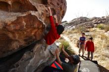 Bouldering in Hueco Tanks on 12/26/2019 with Blue Lizard Climbing and Yoga

Filename: SRM_20191226_1144551.jpg
Aperture: f/9.0
Shutter Speed: 1/320
Body: Canon EOS-1D Mark II
Lens: Canon EF 16-35mm f/2.8 L