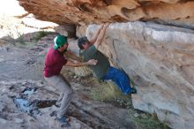 Bouldering in Hueco Tanks on 12/26/2019 with Blue Lizard Climbing and Yoga

Filename: SRM_20191226_1150540.jpg
Aperture: f/4.0
Shutter Speed: 1/320
Body: Canon EOS-1D Mark II
Lens: Canon EF 16-35mm f/2.8 L