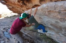 Bouldering in Hueco Tanks on 12/26/2019 with Blue Lizard Climbing and Yoga

Filename: SRM_20191226_1151160.jpg
Aperture: f/4.0
Shutter Speed: 1/320
Body: Canon EOS-1D Mark II
Lens: Canon EF 16-35mm f/2.8 L