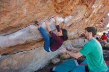 Bouldering in Hueco Tanks on 12/26/2019 with Blue Lizard Climbing and Yoga

Filename: SRM_20191226_1151420.jpg
Aperture: f/4.5
Shutter Speed: 1/320
Body: Canon EOS-1D Mark II
Lens: Canon EF 16-35mm f/2.8 L