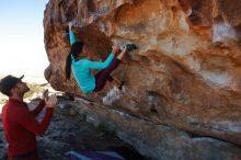 Bouldering in Hueco Tanks on 12/26/2019 with Blue Lizard Climbing and Yoga

Filename: SRM_20191226_1157440.jpg
Aperture: f/7.1
Shutter Speed: 1/320
Body: Canon EOS-1D Mark II
Lens: Canon EF 16-35mm f/2.8 L