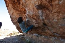 Bouldering in Hueco Tanks on 12/26/2019 with Blue Lizard Climbing and Yoga

Filename: SRM_20191226_1212410.jpg
Aperture: f/5.6
Shutter Speed: 1/320
Body: Canon EOS-1D Mark II
Lens: Canon EF 16-35mm f/2.8 L