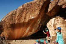 Bouldering in Hueco Tanks on 12/26/2019 with Blue Lizard Climbing and Yoga

Filename: SRM_20191226_1256520.jpg
Aperture: f/8.0
Shutter Speed: 1/250
Body: Canon EOS-1D Mark II
Lens: Canon EF 16-35mm f/2.8 L