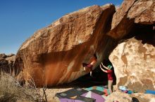 Bouldering in Hueco Tanks on 12/26/2019 with Blue Lizard Climbing and Yoga

Filename: SRM_20191226_1307150.jpg
Aperture: f/8.0
Shutter Speed: 1/250
Body: Canon EOS-1D Mark II
Lens: Canon EF 16-35mm f/2.8 L