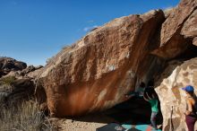 Bouldering in Hueco Tanks on 12/26/2019 with Blue Lizard Climbing and Yoga

Filename: SRM_20191226_1343100.jpg
Aperture: f/8.0
Shutter Speed: 1/250
Body: Canon EOS-1D Mark II
Lens: Canon EF 16-35mm f/2.8 L