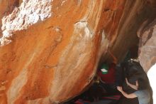 Bouldering in Hueco Tanks on 12/26/2019 with Blue Lizard Climbing and Yoga

Filename: SRM_20191226_1412120.jpg
Aperture: f/4.5
Shutter Speed: 1/400
Body: Canon EOS-1D Mark II
Lens: Canon EF 50mm f/1.8 II