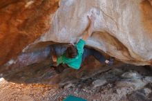 Bouldering in Hueco Tanks on 12/26/2019 with Blue Lizard Climbing and Yoga

Filename: SRM_20191226_1417300.jpg
Aperture: f/2.2
Shutter Speed: 1/320
Body: Canon EOS-1D Mark II
Lens: Canon EF 50mm f/1.8 II