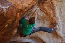 Bouldering in Hueco Tanks on 12/26/2019 with Blue Lizard Climbing and Yoga

Filename: SRM_20191226_1424110.jpg
Aperture: f/4.0
Shutter Speed: 1/250
Body: Canon EOS-1D Mark II
Lens: Canon EF 50mm f/1.8 II