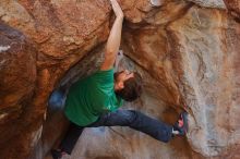 Bouldering in Hueco Tanks on 12/26/2019 with Blue Lizard Climbing and Yoga

Filename: SRM_20191226_1424170.jpg
Aperture: f/4.0
Shutter Speed: 1/250
Body: Canon EOS-1D Mark II
Lens: Canon EF 50mm f/1.8 II