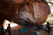 Bouldering in Hueco Tanks on 12/26/2019 with Blue Lizard Climbing and Yoga

Filename: SRM_20191226_1439260.jpg
Aperture: f/4.5
Shutter Speed: 1/250
Body: Canon EOS-1D Mark II
Lens: Canon EF 16-35mm f/2.8 L