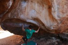 Bouldering in Hueco Tanks on 12/26/2019 with Blue Lizard Climbing and Yoga

Filename: SRM_20191226_1439440.jpg
Aperture: f/4.0
Shutter Speed: 1/250
Body: Canon EOS-1D Mark II
Lens: Canon EF 16-35mm f/2.8 L