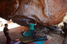 Bouldering in Hueco Tanks on 12/26/2019 with Blue Lizard Climbing and Yoga

Filename: SRM_20191226_1439450.jpg
Aperture: f/4.0
Shutter Speed: 1/250
Body: Canon EOS-1D Mark II
Lens: Canon EF 16-35mm f/2.8 L