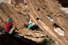 Bouldering in Hueco Tanks on 12/26/2019 with Blue Lizard Climbing and Yoga

Filename: SRM_20191226_1503310.jpg
Aperture: f/4.0
Shutter Speed: 1/640
Body: Canon EOS-1D Mark II
Lens: Canon EF 16-35mm f/2.8 L