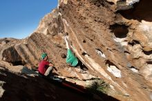 Bouldering in Hueco Tanks on 12/26/2019 with Blue Lizard Climbing and Yoga

Filename: SRM_20191226_1503320.jpg
Aperture: f/3.5
Shutter Speed: 1/640
Body: Canon EOS-1D Mark II
Lens: Canon EF 16-35mm f/2.8 L