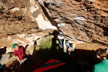 Bouldering in Hueco Tanks on 12/26/2019 with Blue Lizard Climbing and Yoga

Filename: SRM_20191226_1508070.jpg
Aperture: f/5.6
Shutter Speed: 1/400
Body: Canon EOS-1D Mark II
Lens: Canon EF 16-35mm f/2.8 L