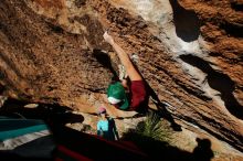 Bouldering in Hueco Tanks on 12/26/2019 with Blue Lizard Climbing and Yoga

Filename: SRM_20191226_1509500.jpg
Aperture: f/7.1
Shutter Speed: 1/500
Body: Canon EOS-1D Mark II
Lens: Canon EF 16-35mm f/2.8 L