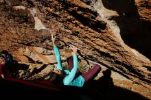 Bouldering in Hueco Tanks on 12/26/2019 with Blue Lizard Climbing and Yoga

Filename: SRM_20191226_1514510.jpg
Aperture: f/7.1
Shutter Speed: 1/500
Body: Canon EOS-1D Mark II
Lens: Canon EF 16-35mm f/2.8 L