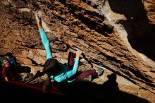 Bouldering in Hueco Tanks on 12/26/2019 with Blue Lizard Climbing and Yoga

Filename: SRM_20191226_1514531.jpg
Aperture: f/7.1
Shutter Speed: 1/500
Body: Canon EOS-1D Mark II
Lens: Canon EF 16-35mm f/2.8 L