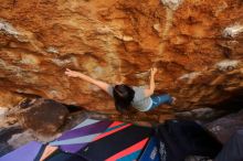 Bouldering in Hueco Tanks on 12/26/2019 with Blue Lizard Climbing and Yoga

Filename: SRM_20191226_1602050.jpg
Aperture: f/4.5
Shutter Speed: 1/250
Body: Canon EOS-1D Mark II
Lens: Canon EF 16-35mm f/2.8 L