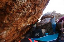 Bouldering in Hueco Tanks on 12/26/2019 with Blue Lizard Climbing and Yoga

Filename: SRM_20191226_1612470.jpg
Aperture: f/4.5
Shutter Speed: 1/250
Body: Canon EOS-1D Mark II
Lens: Canon EF 16-35mm f/2.8 L