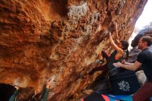 Bouldering in Hueco Tanks on 12/26/2019 with Blue Lizard Climbing and Yoga

Filename: SRM_20191226_1612520.jpg
Aperture: f/3.5
Shutter Speed: 1/250
Body: Canon EOS-1D Mark II
Lens: Canon EF 16-35mm f/2.8 L