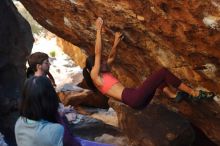 Bouldering in Hueco Tanks on 12/26/2019 with Blue Lizard Climbing and Yoga

Filename: SRM_20191226_1707410.jpg
Aperture: f/3.5
Shutter Speed: 1/320
Body: Canon EOS-1D Mark II
Lens: Canon EF 50mm f/1.8 II