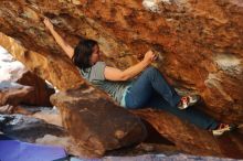 Bouldering in Hueco Tanks on 12/26/2019 with Blue Lizard Climbing and Yoga

Filename: SRM_20191226_1710000.jpg
Aperture: f/2.8
Shutter Speed: 1/320
Body: Canon EOS-1D Mark II
Lens: Canon EF 50mm f/1.8 II