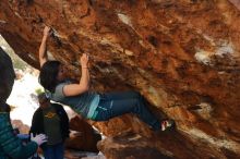 Bouldering in Hueco Tanks on 12/26/2019 with Blue Lizard Climbing and Yoga

Filename: SRM_20191226_1710140.jpg
Aperture: f/3.5
Shutter Speed: 1/320
Body: Canon EOS-1D Mark II
Lens: Canon EF 50mm f/1.8 II