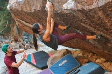 Bouldering in Hueco Tanks on 12/26/2019 with Blue Lizard Climbing and Yoga

Filename: SRM_20191226_1754070.jpg
Aperture: f/3.5
Shutter Speed: 1/250
Body: Canon EOS-1D Mark II
Lens: Canon EF 50mm f/1.8 II