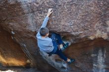 Bouldering in Hueco Tanks on 12/27/2019 with Blue Lizard Climbing and Yoga

Filename: SRM_20191227_1024210.jpg
Aperture: f/2.8
Shutter Speed: 1/320
Body: Canon EOS-1D Mark II
Lens: Canon EF 50mm f/1.8 II