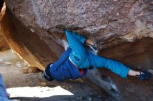Bouldering in Hueco Tanks on 12/27/2019 with Blue Lizard Climbing and Yoga

Filename: SRM_20191227_1027360.jpg
Aperture: f/2.8
Shutter Speed: 1/320
Body: Canon EOS-1D Mark II
Lens: Canon EF 50mm f/1.8 II