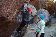 Bouldering in Hueco Tanks on 12/27/2019 with Blue Lizard Climbing and Yoga

Filename: SRM_20191227_1029120.jpg
Aperture: f/3.5
Shutter Speed: 1/320
Body: Canon EOS-1D Mark II
Lens: Canon EF 50mm f/1.8 II