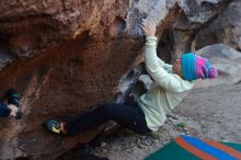Bouldering in Hueco Tanks on 12/27/2019 with Blue Lizard Climbing and Yoga

Filename: SRM_20191227_1033130.jpg
Aperture: f/3.5
Shutter Speed: 1/320
Body: Canon EOS-1D Mark II
Lens: Canon EF 50mm f/1.8 II