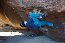 Bouldering in Hueco Tanks on 12/27/2019 with Blue Lizard Climbing and Yoga

Filename: SRM_20191227_1036080.jpg
Aperture: f/2.8
Shutter Speed: 1/320
Body: Canon EOS-1D Mark II
Lens: Canon EF 50mm f/1.8 II