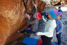 Bouldering in Hueco Tanks on 12/27/2019 with Blue Lizard Climbing and Yoga

Filename: SRM_20191227_1104490.jpg
Aperture: f/5.6
Shutter Speed: 1/250
Body: Canon EOS-1D Mark II
Lens: Canon EF 16-35mm f/2.8 L