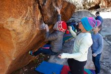 Bouldering in Hueco Tanks on 12/27/2019 with Blue Lizard Climbing and Yoga

Filename: SRM_20191227_1104500.jpg
Aperture: f/5.6
Shutter Speed: 1/250
Body: Canon EOS-1D Mark II
Lens: Canon EF 16-35mm f/2.8 L