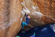 Bouldering in Hueco Tanks on 12/27/2019 with Blue Lizard Climbing and Yoga

Filename: SRM_20191227_1110300.jpg
Aperture: f/3.5
Shutter Speed: 1/250
Body: Canon EOS-1D Mark II
Lens: Canon EF 16-35mm f/2.8 L