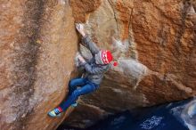 Bouldering in Hueco Tanks on 12/27/2019 with Blue Lizard Climbing and Yoga

Filename: SRM_20191227_1111070.jpg
Aperture: f/4.0
Shutter Speed: 1/250
Body: Canon EOS-1D Mark II
Lens: Canon EF 16-35mm f/2.8 L